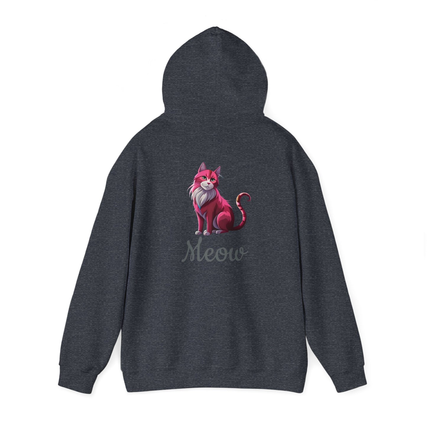 Pink Cat Hooded Sweatshirt