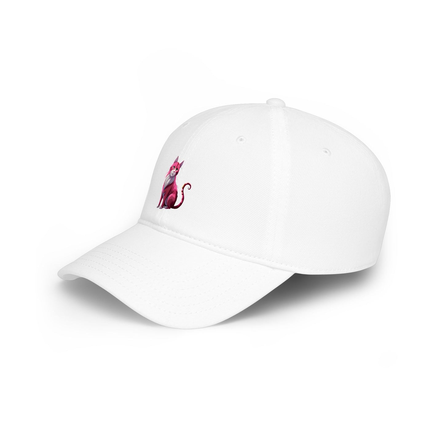 Pink Cat Baseball Cap
