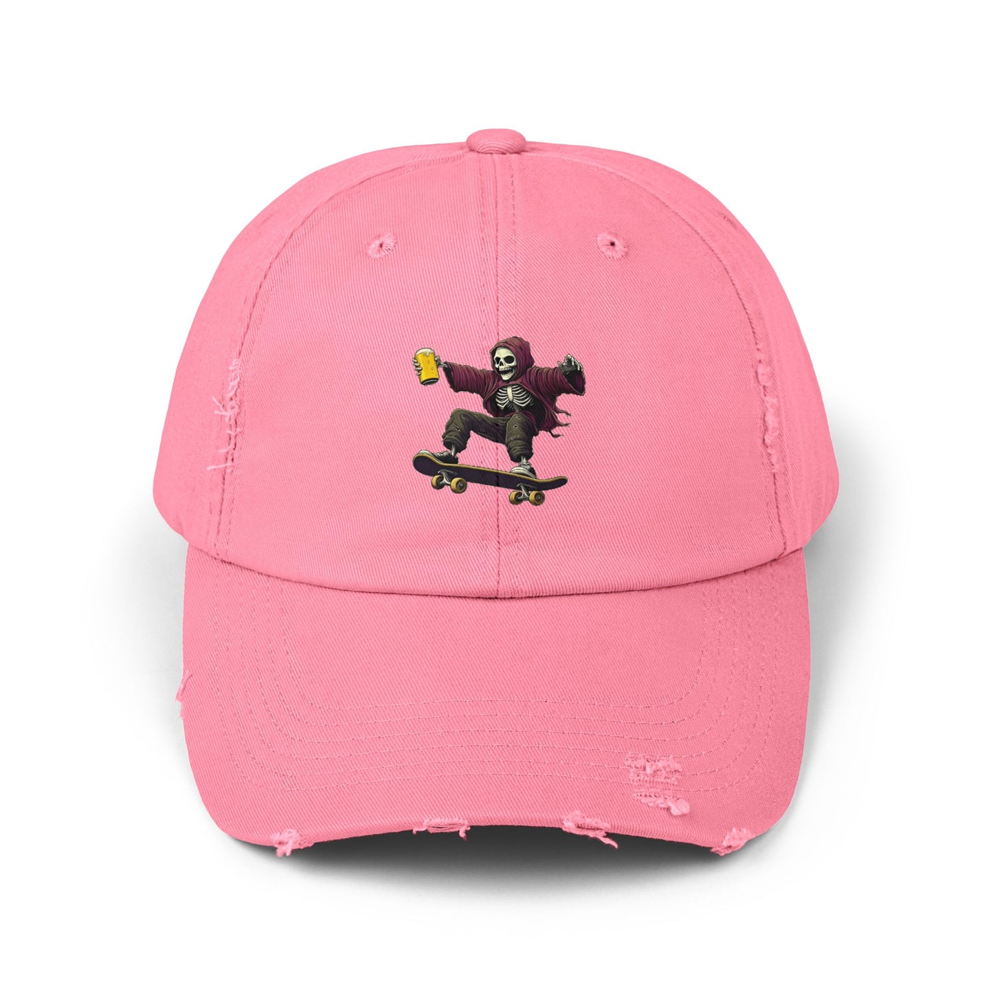 Skateboard Skeleton Cap