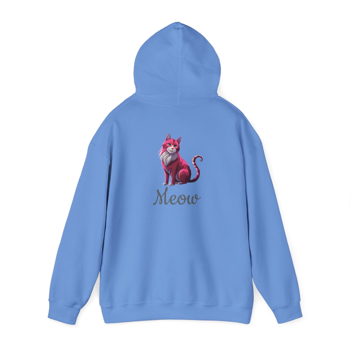 Pink Cat Hooded Sweatshirt