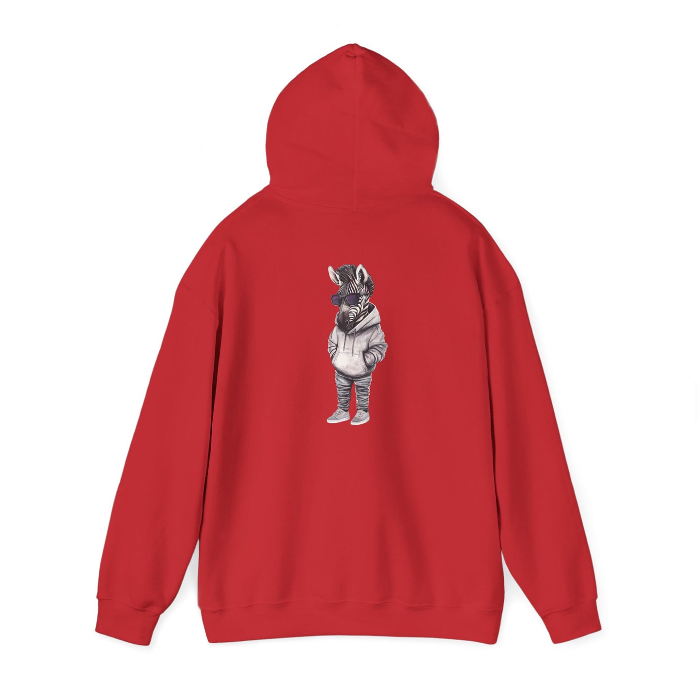Chill Zebra Hooded Sweatshirt