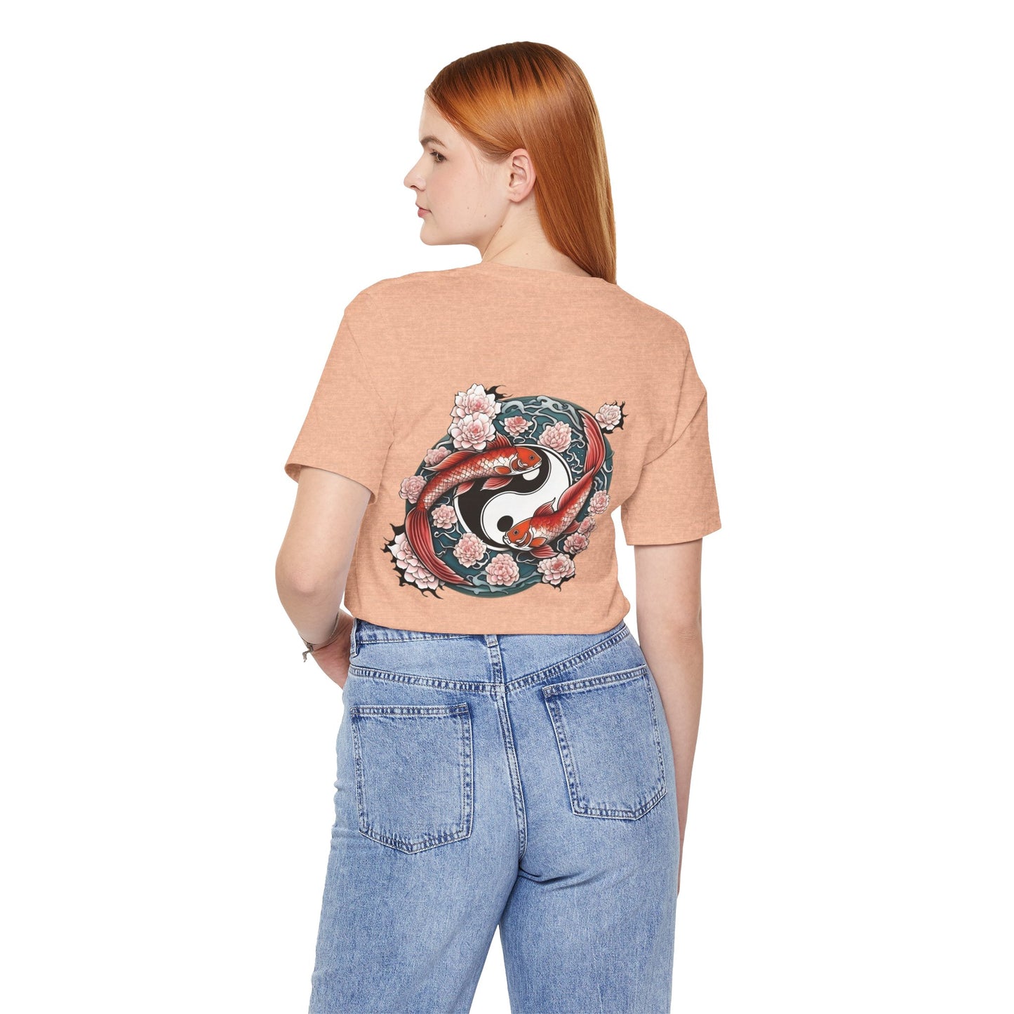 Koi Fish Yin Yang Tee