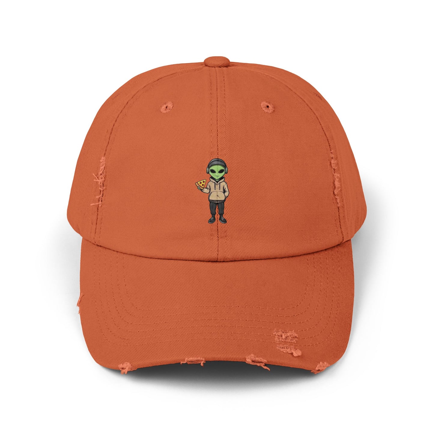 Chill Alien Distressed Cap