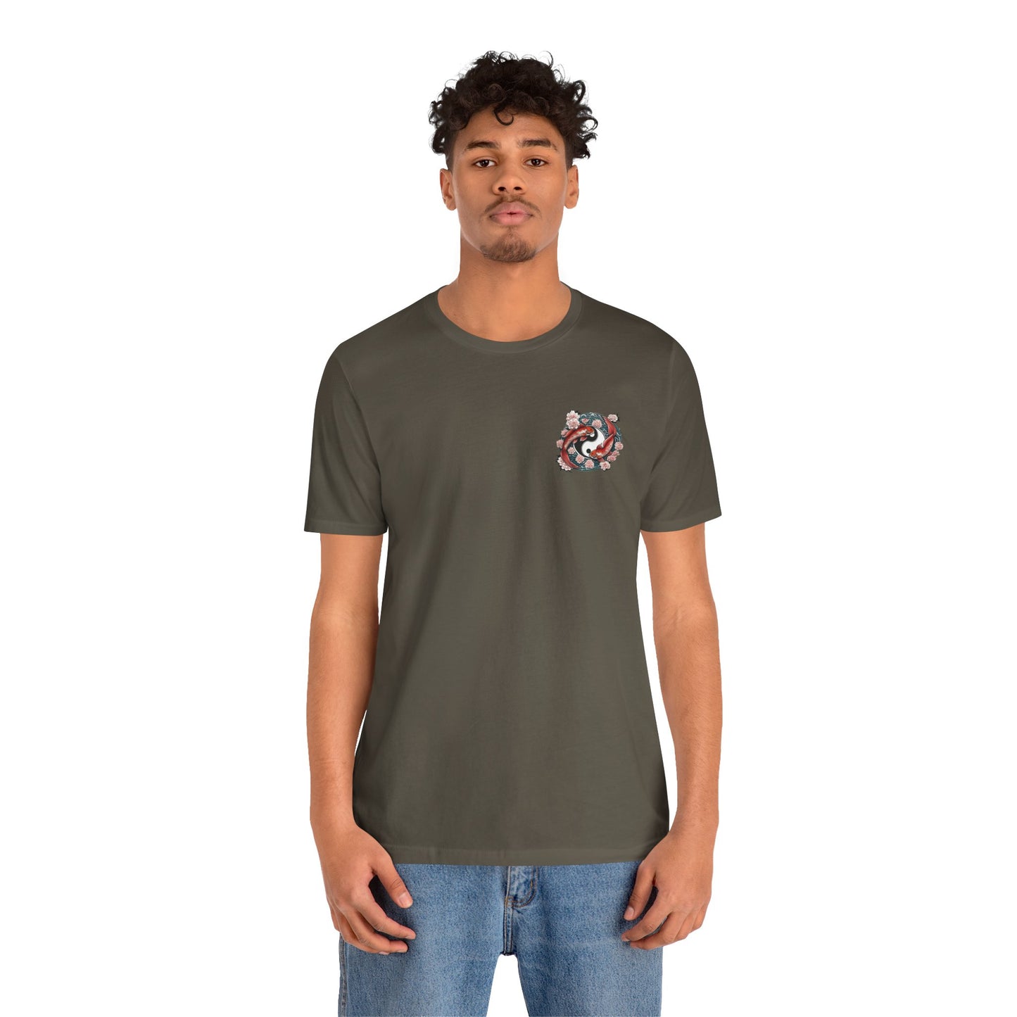 Koi Fish Yin Yang Tee