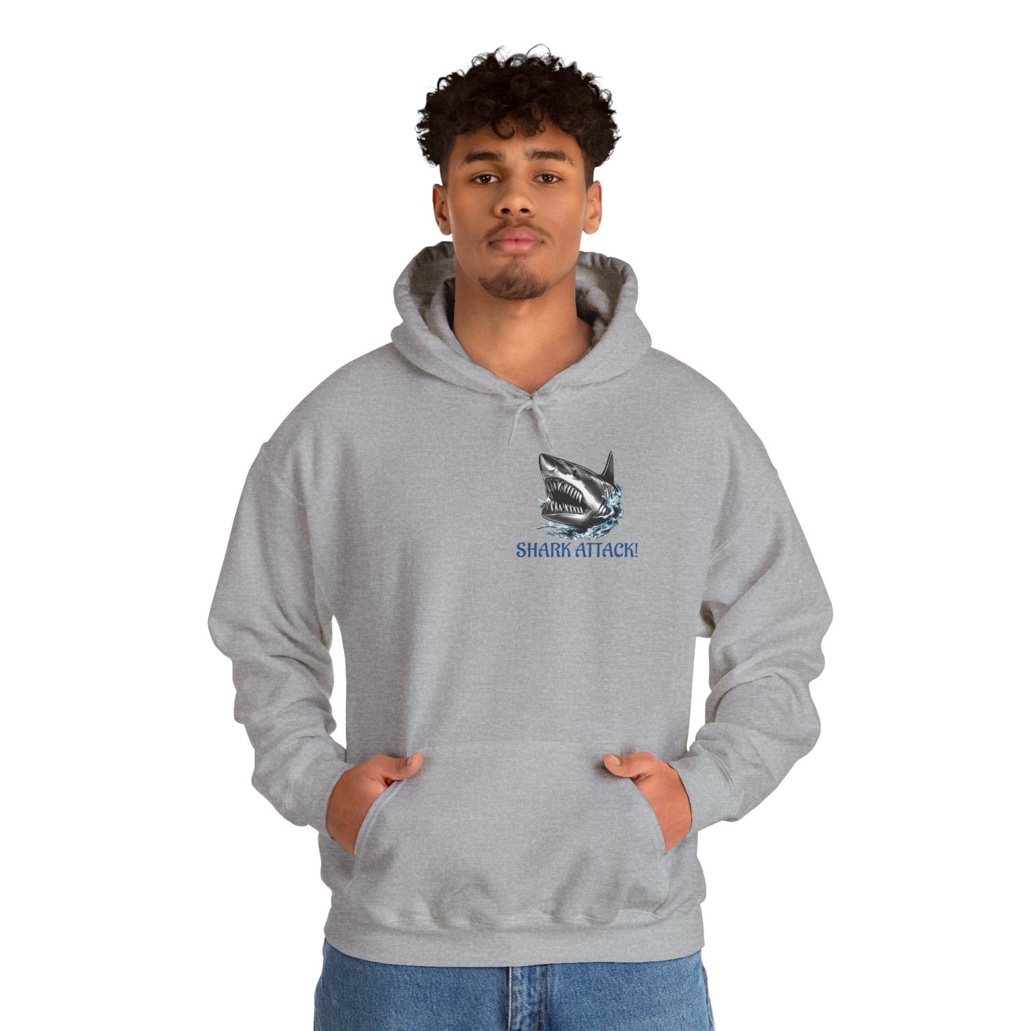 Shark Attack Hooded Sweatshirt
