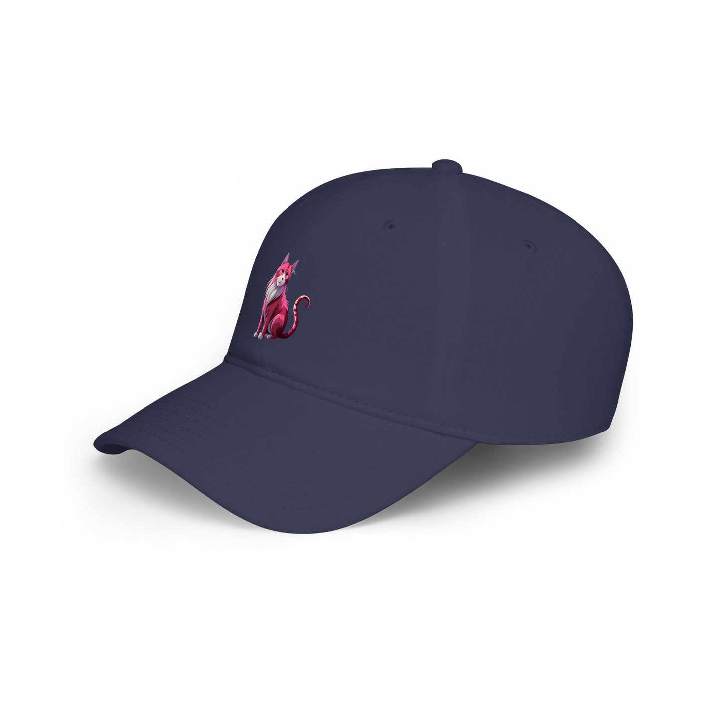 Pink Cat Baseball Cap
