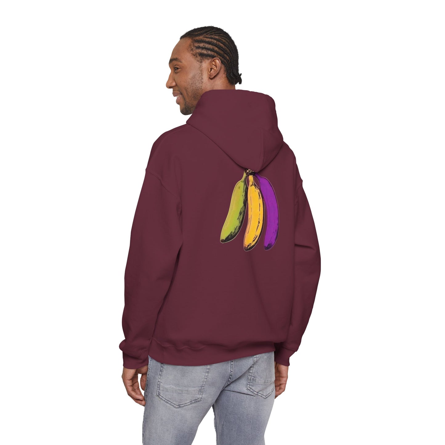 Tropical Bananas Hooded Sweatshirt