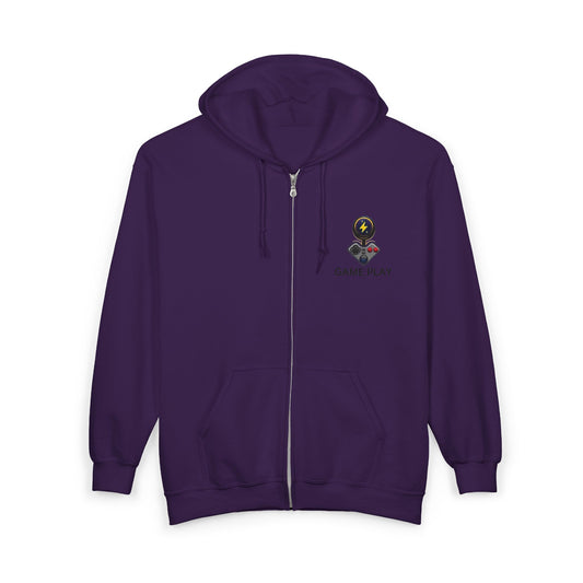 Game Play Full Zipper Hoodie