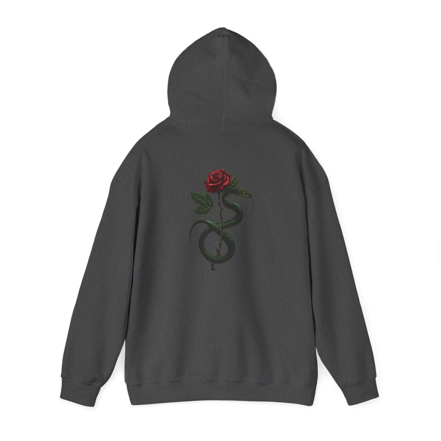Snake Rose Hooded Sweatshirt