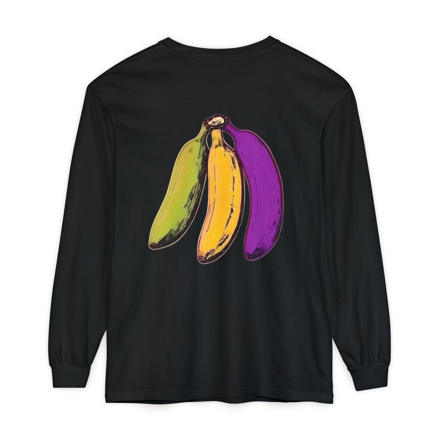 Tropical Bananas Long Sleeve T-Shirt