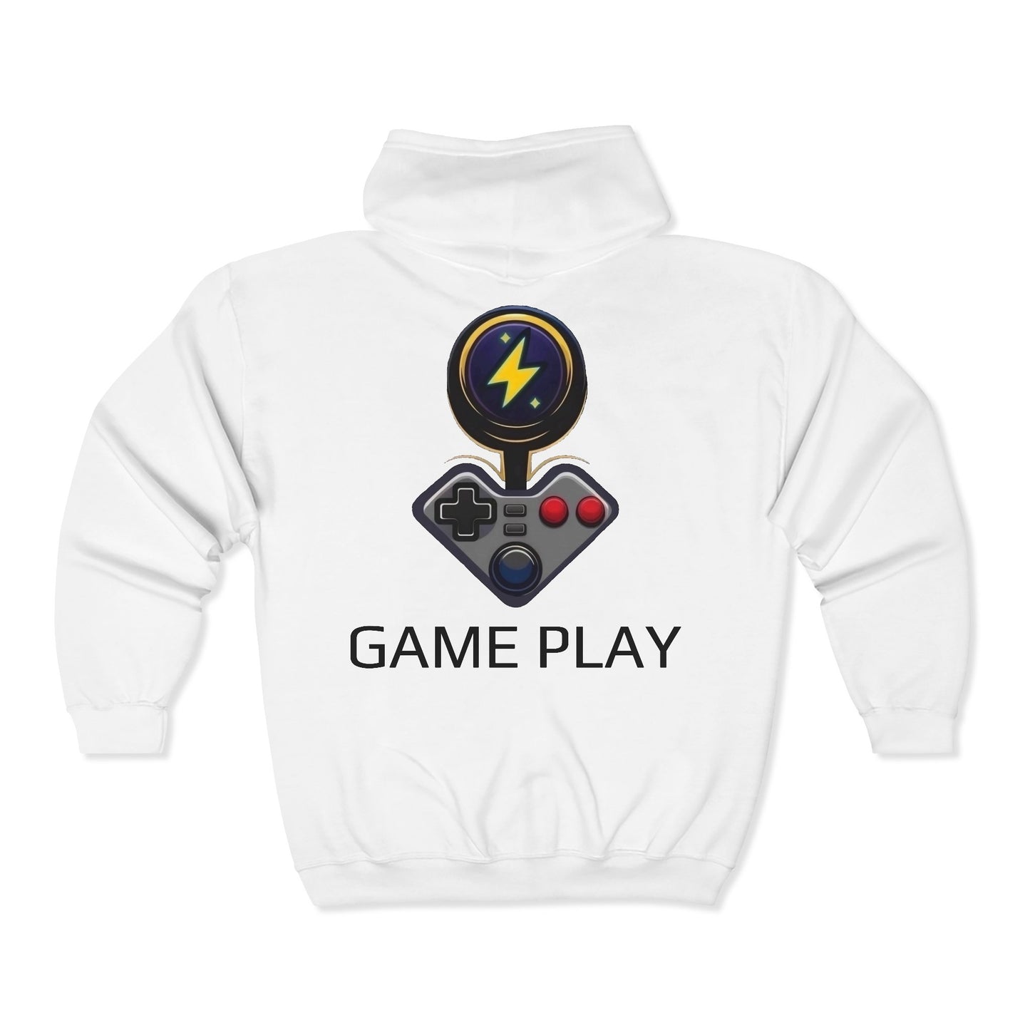 Game Play Full Zipper Hoodie