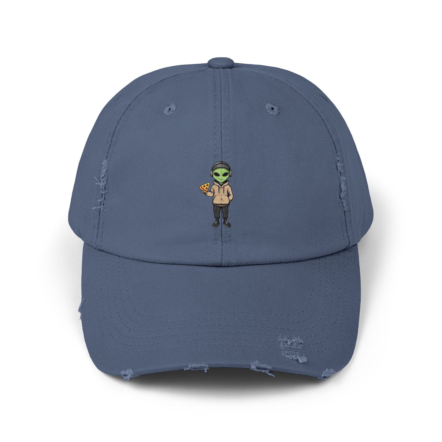 Chill Alien Distressed Cap