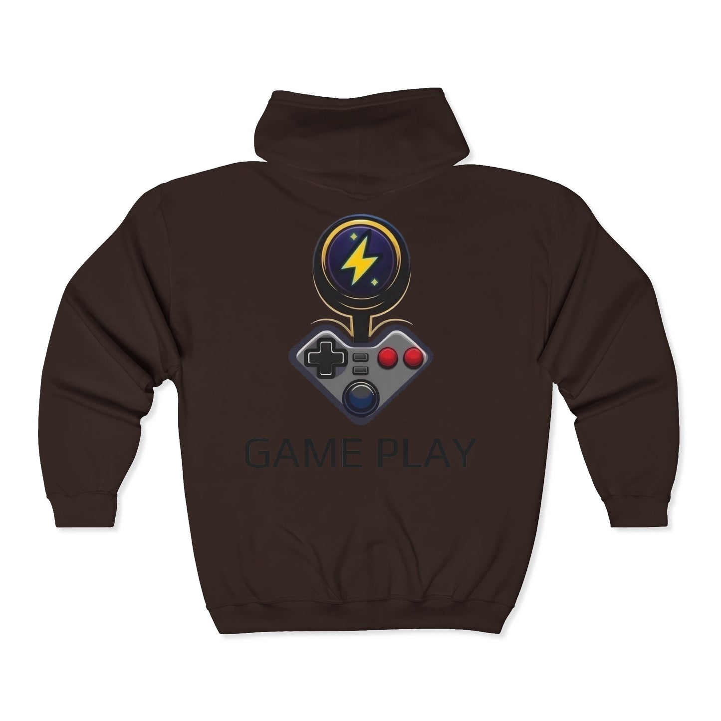 Game Play Full Zipper Hoodie