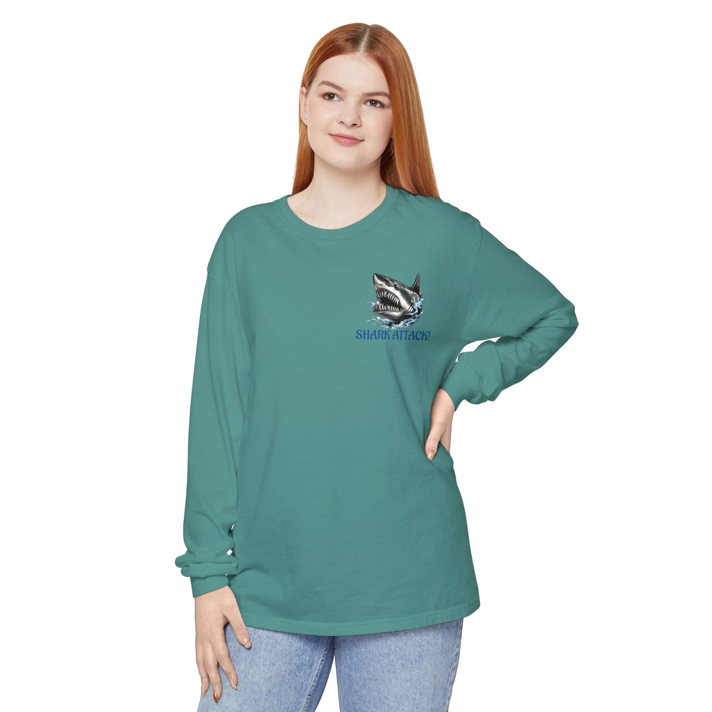 Shark Attack Long Sleeve T-Shirt