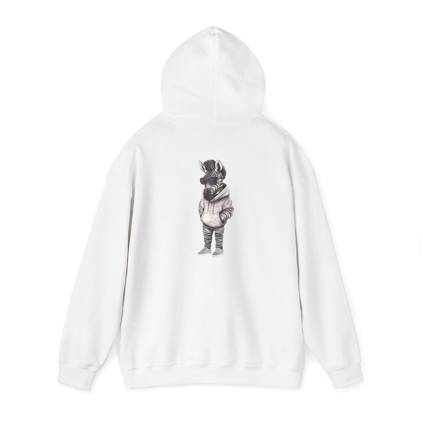 Chill Zebra Hooded Sweatshirt