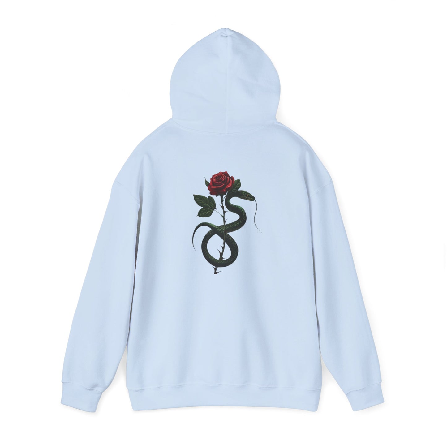 Snake Rose Hooded Sweatshirt