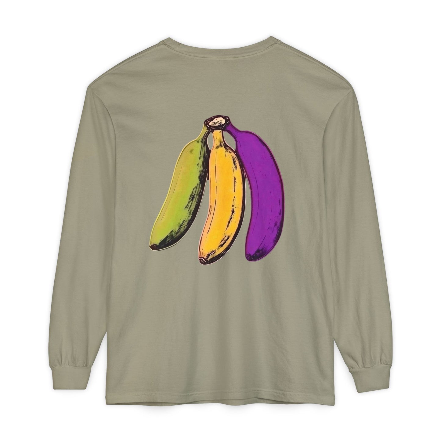 Tropical Bananas Long Sleeve T-Shirt
