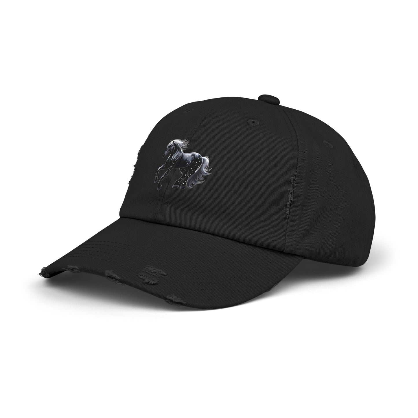 Stars Horse Distressed Cap
