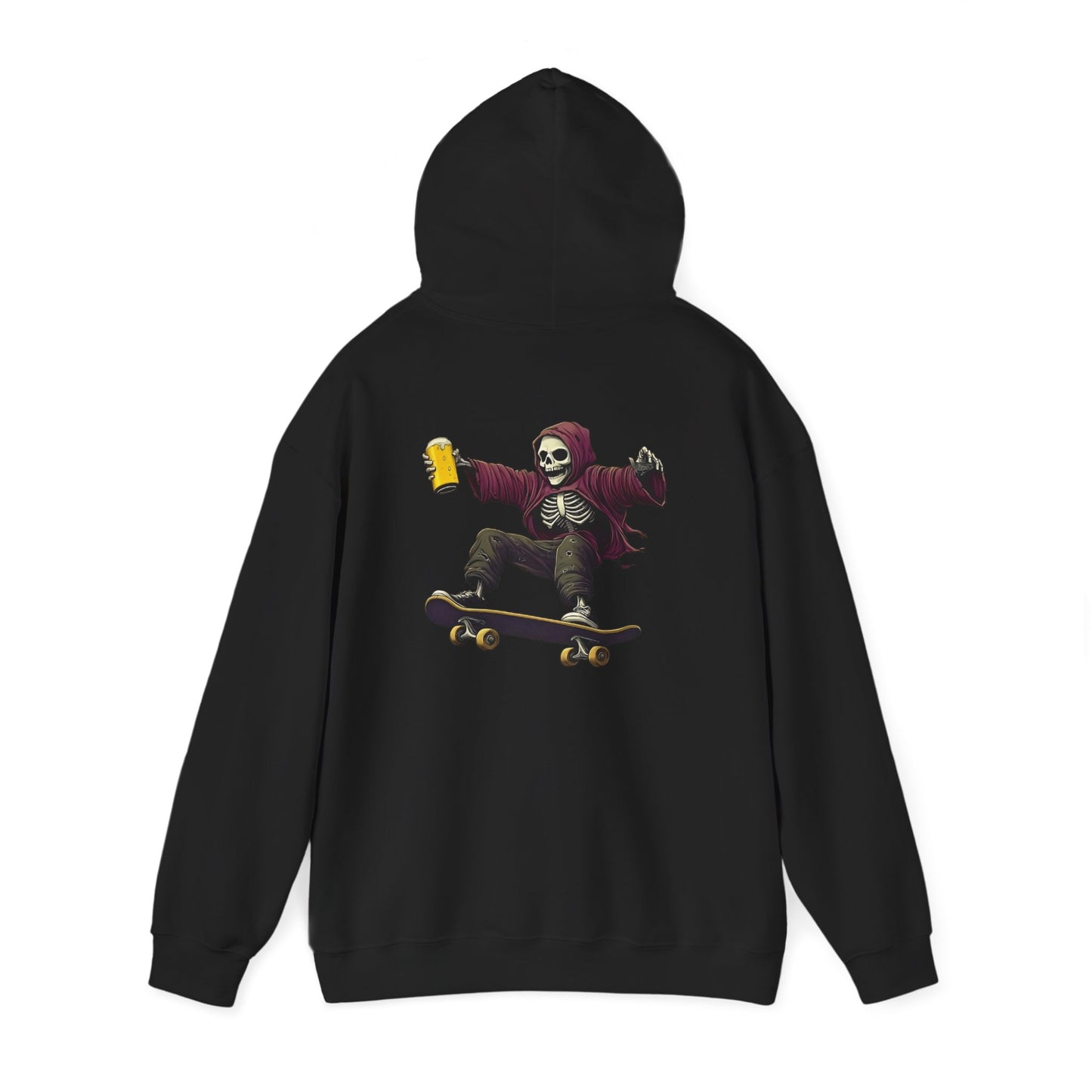 Skateboard Skeleton Hooded Sweatshirt