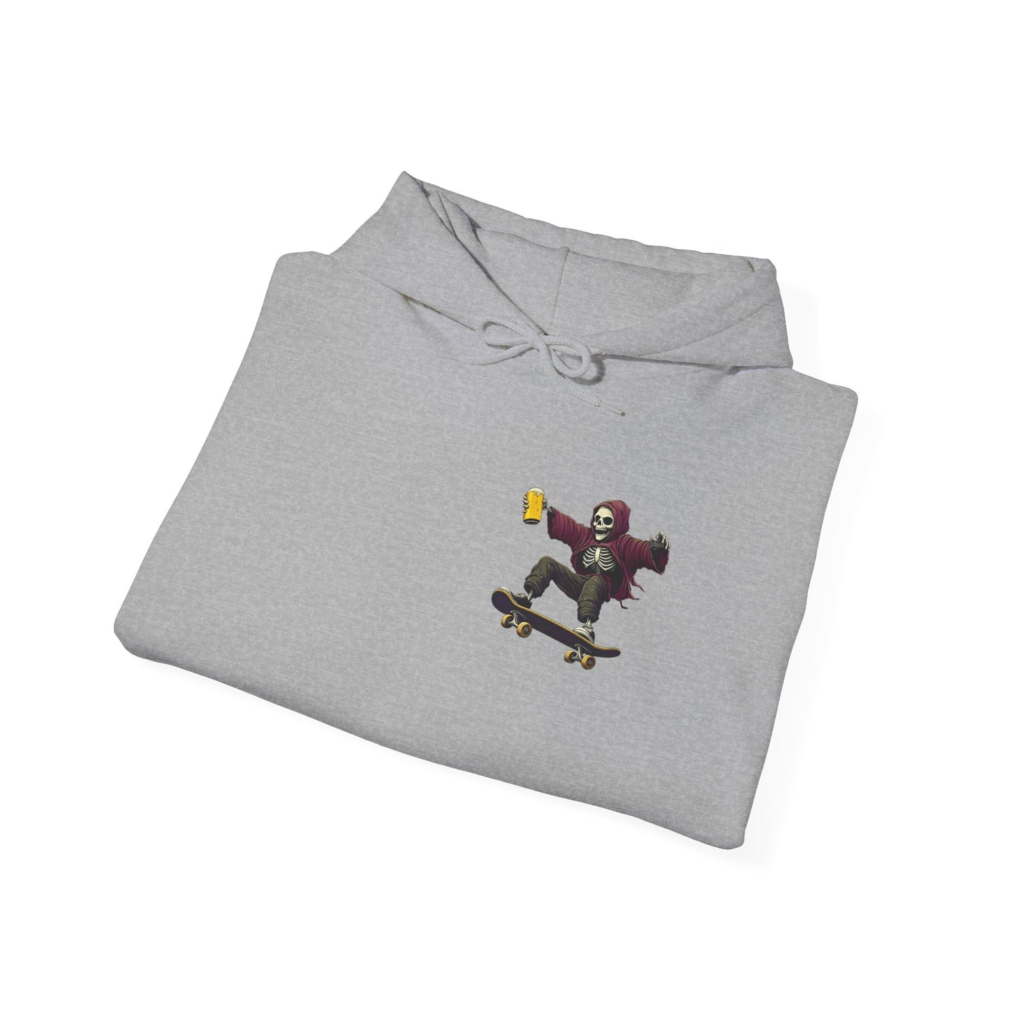 Skateboard Skeleton Hooded Sweatshirt