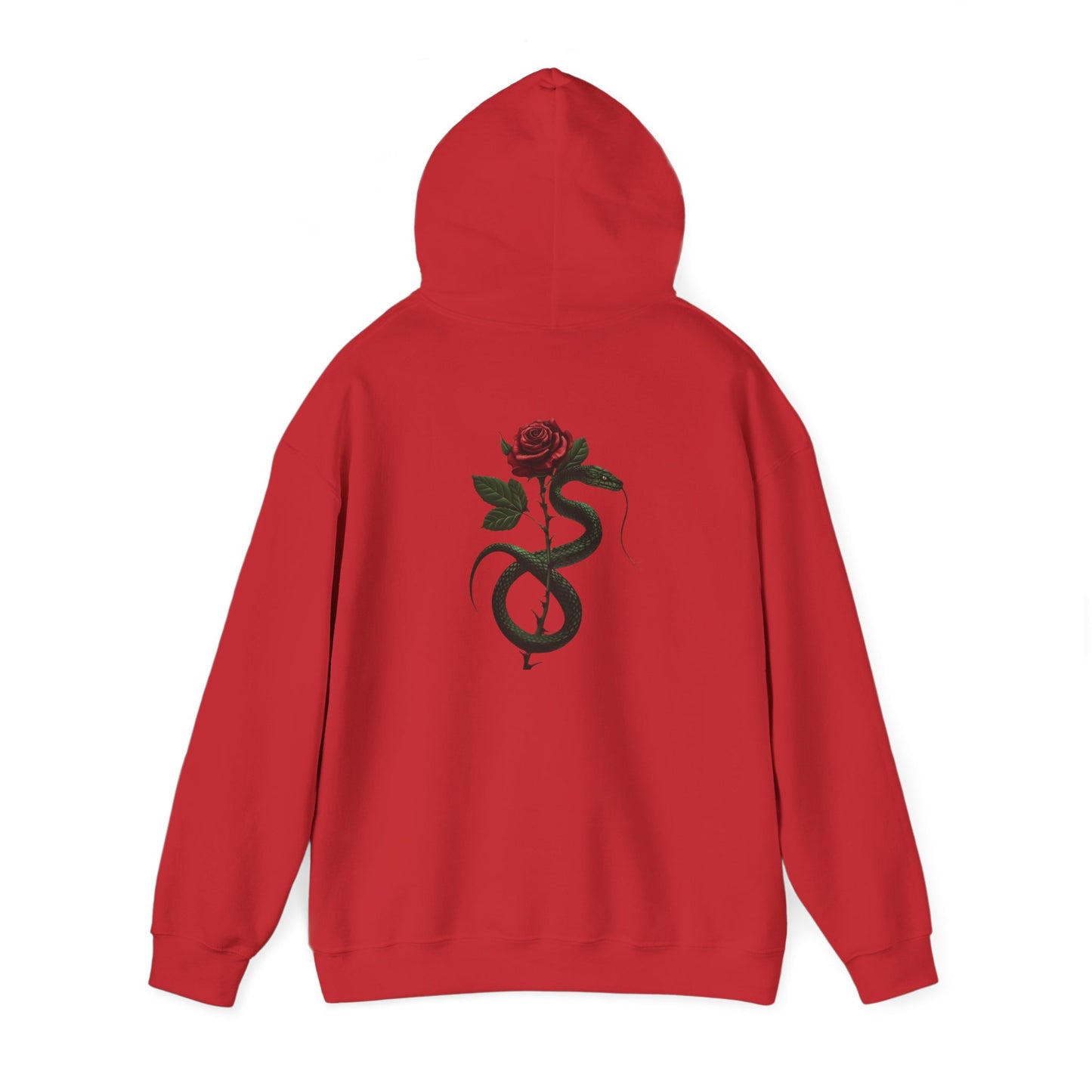 Snake Rose Hooded Sweatshirt