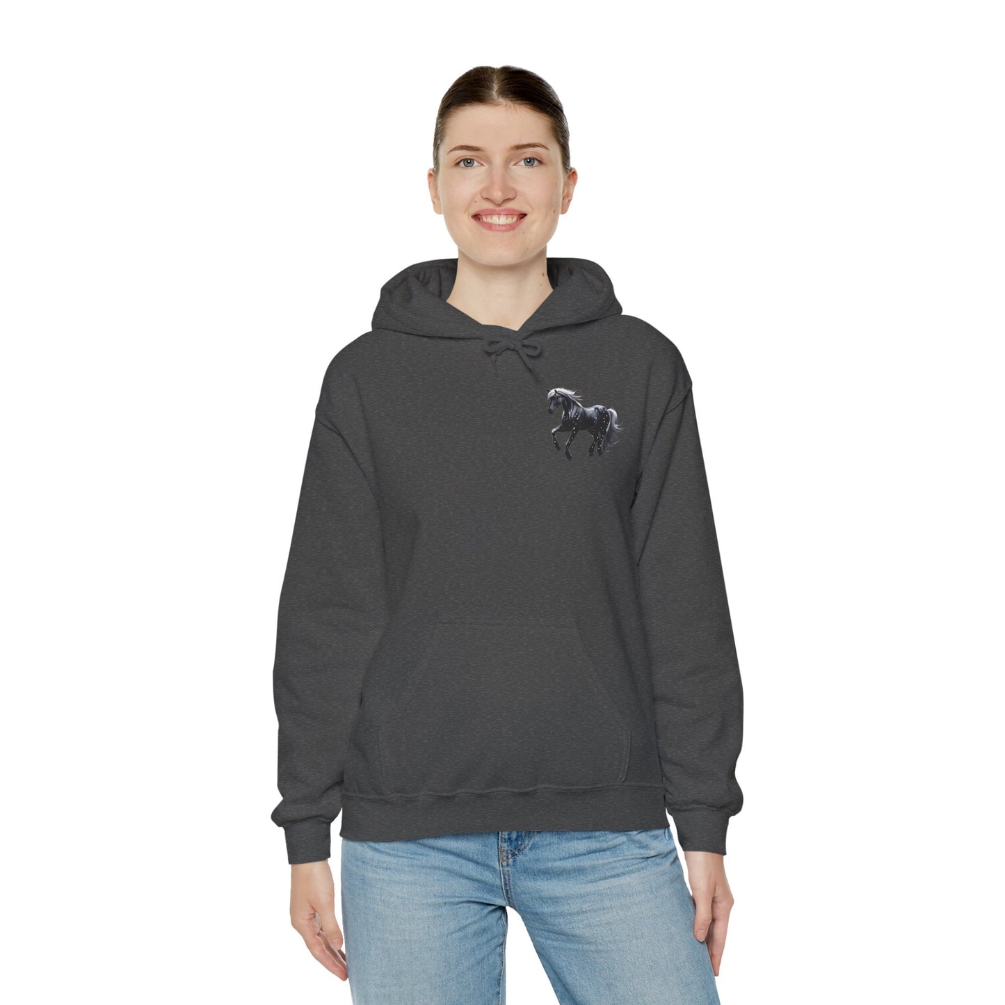 Stars Horse Hooded Sweatshirt