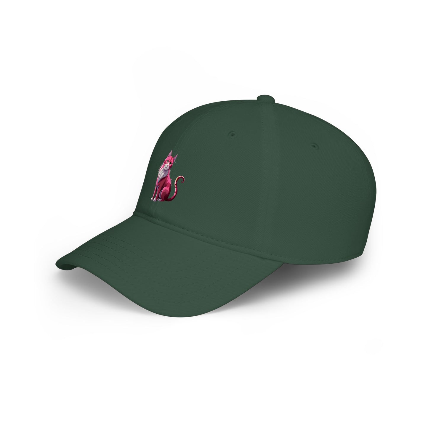 Pink Cat Baseball Cap
