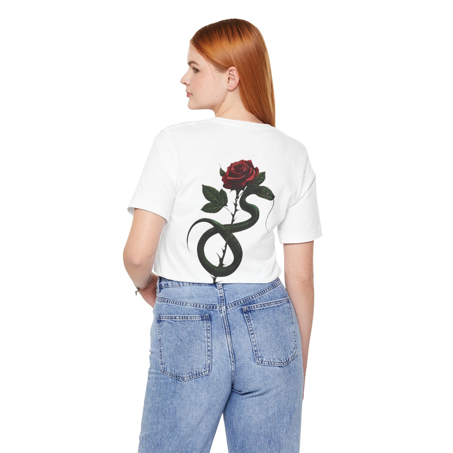 Snake Rose Tee