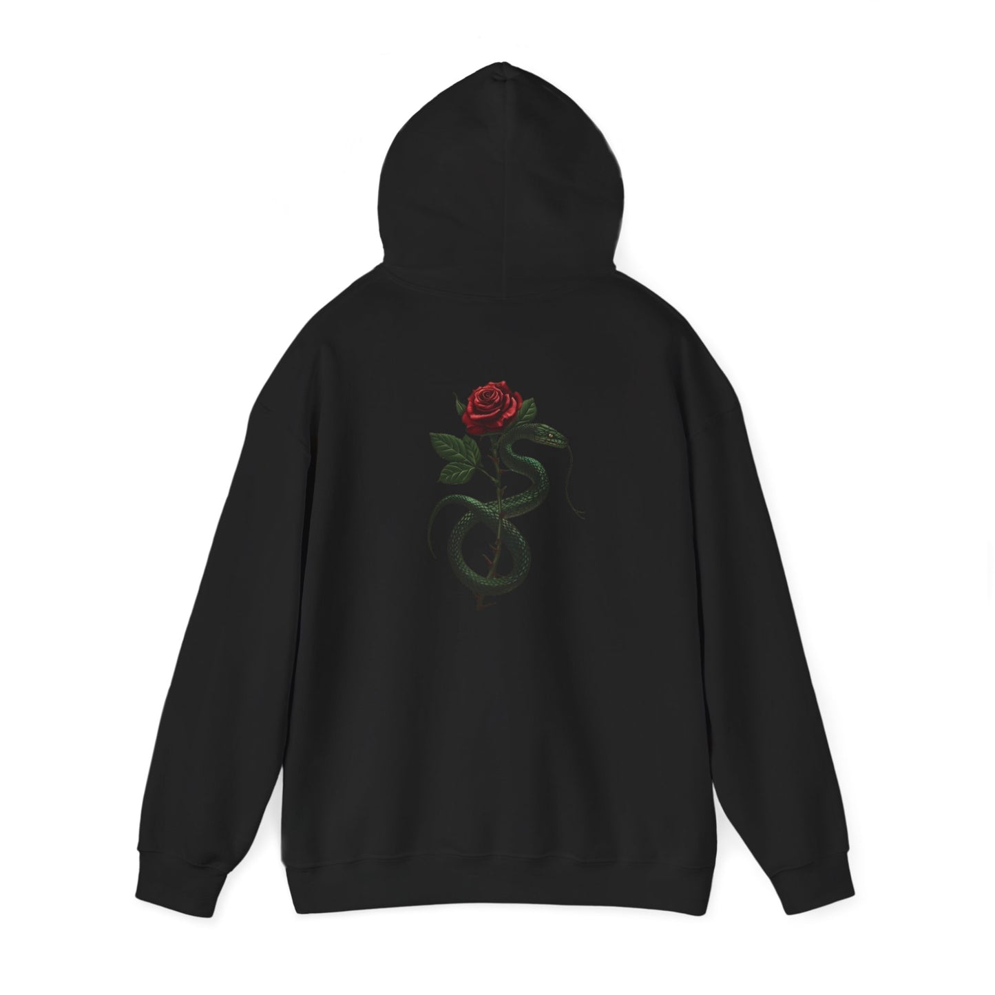 Snake Rose Hooded Sweatshirt