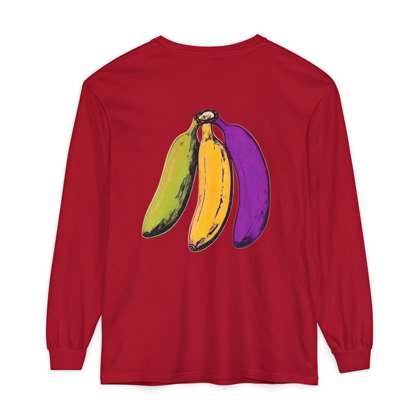 Tropical Bananas Long Sleeve T-Shirt