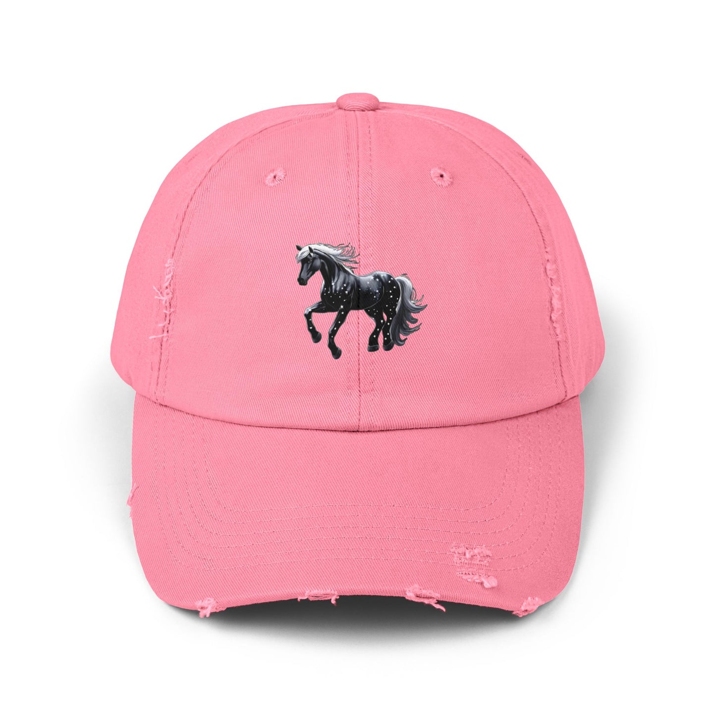 Stars Horse Distressed Cap