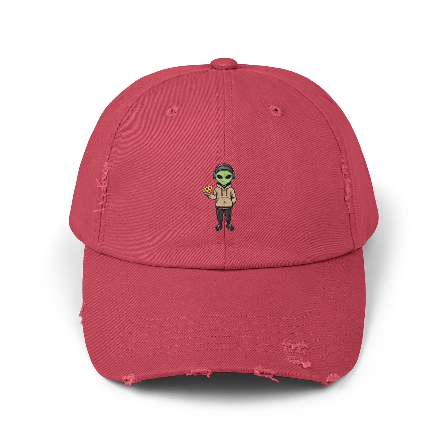 Chill Alien Distressed Cap