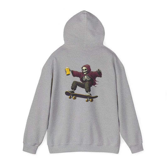Skateboard Skeleton Hooded Sweatshirt