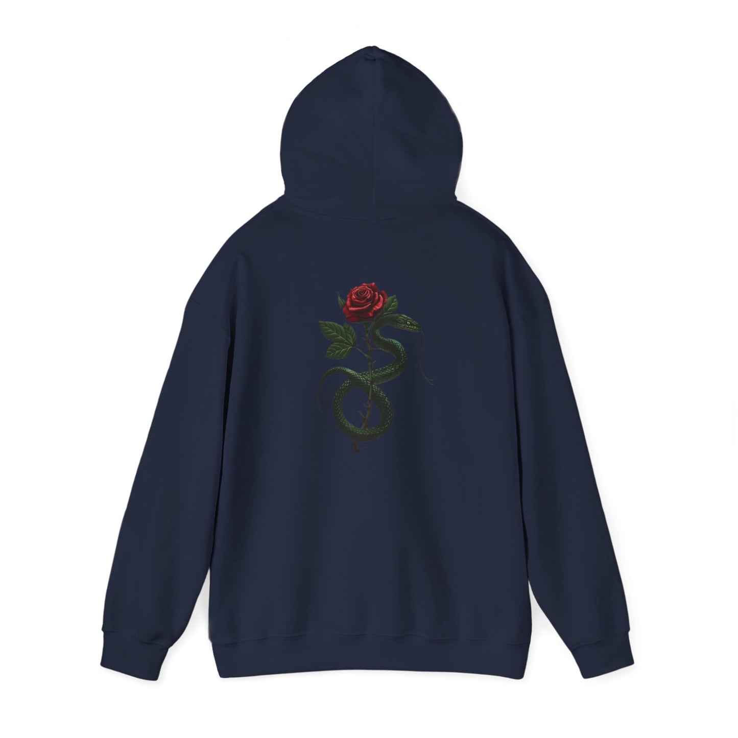 Snake Rose Hooded Sweatshirt