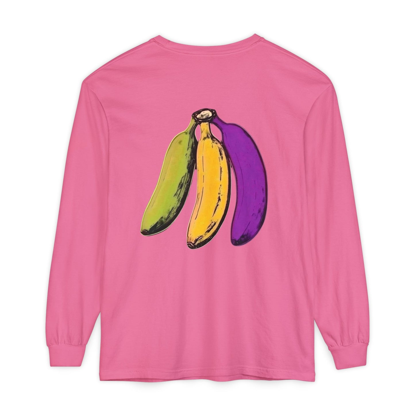 Tropical Bananas Long Sleeve T-Shirt