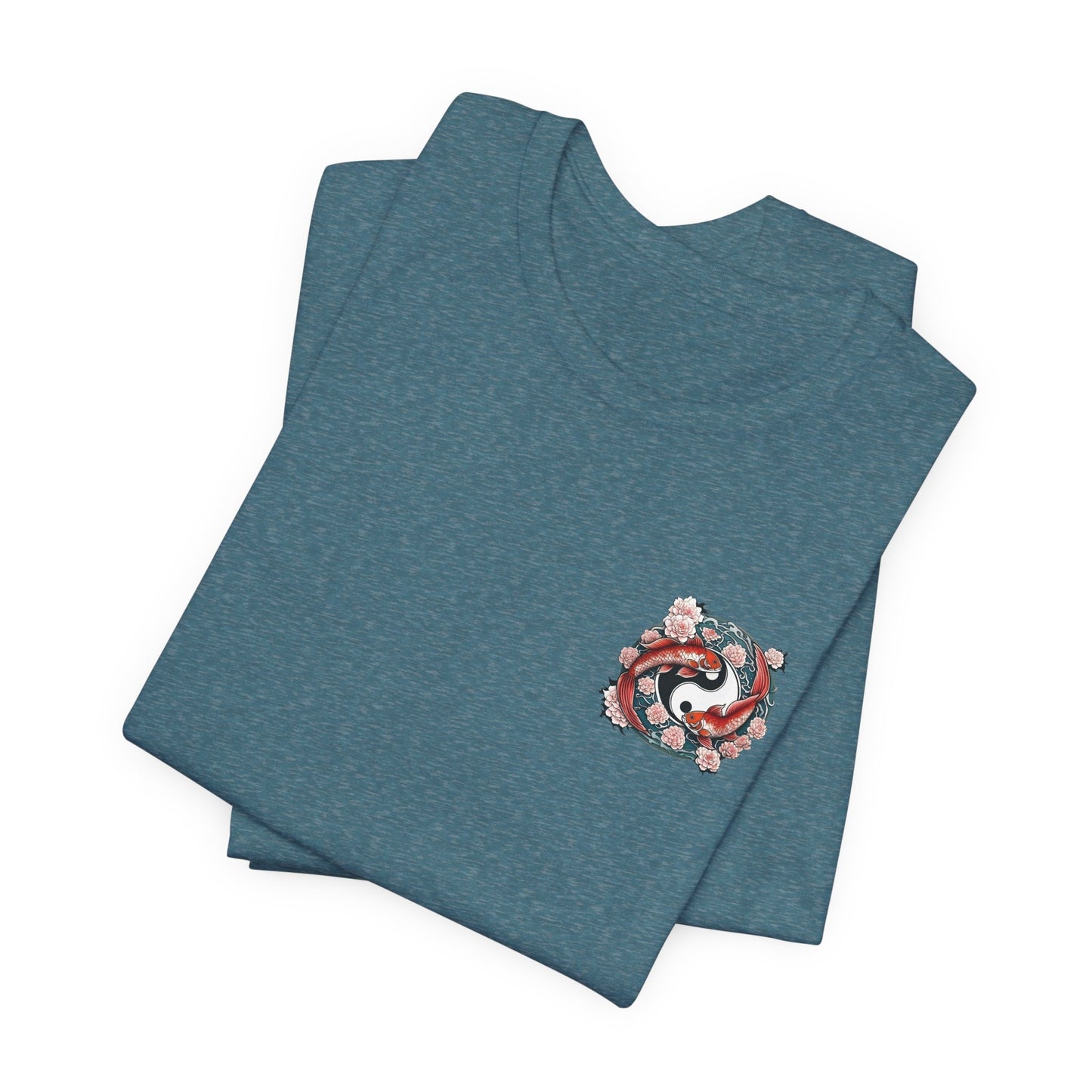 Koi Fish Yin Yang Tee