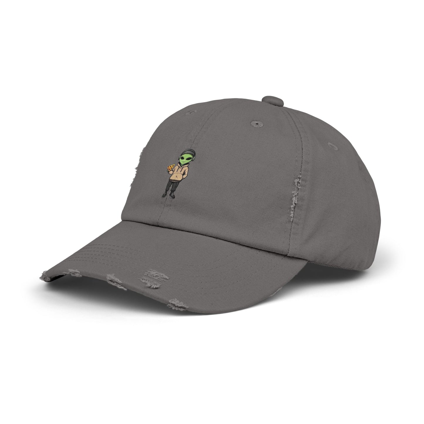 Chill Alien Distressed Cap