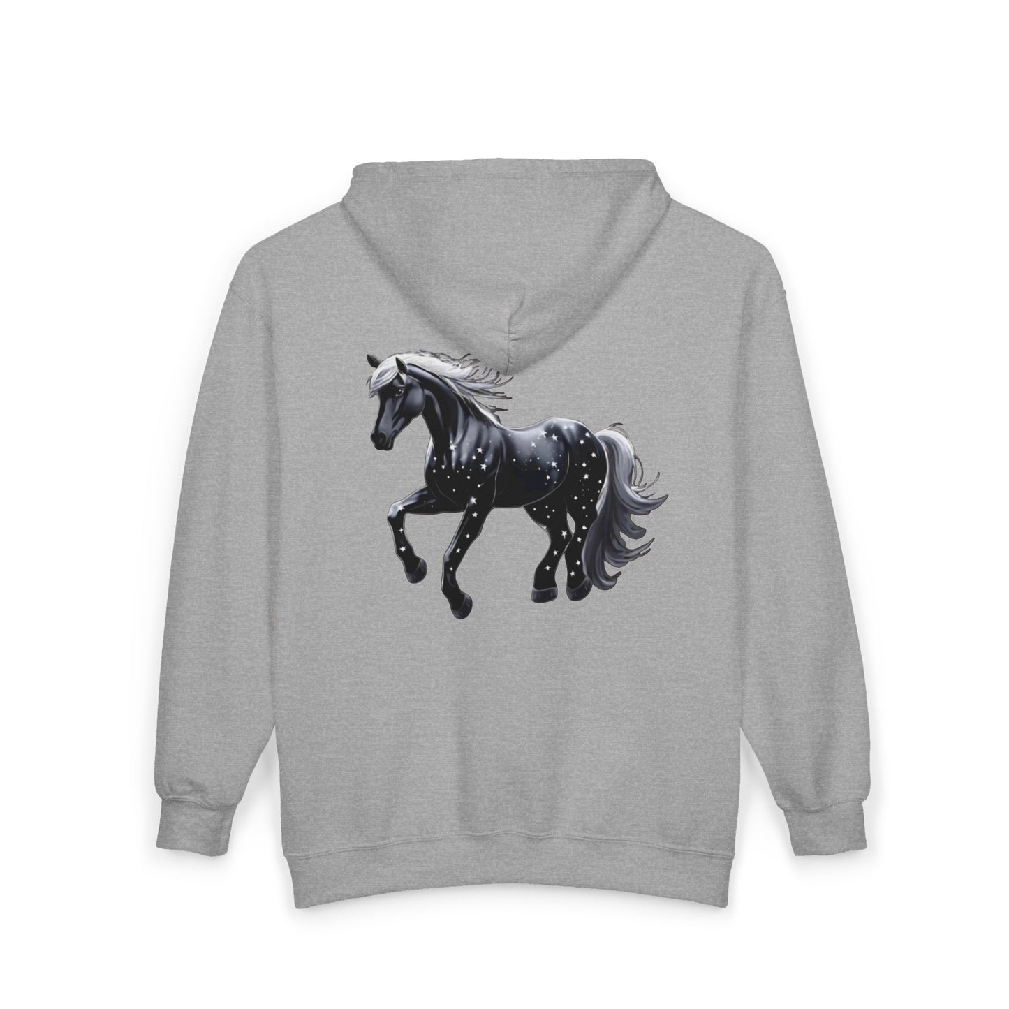 Stars Horse Full Zipper Hoodie