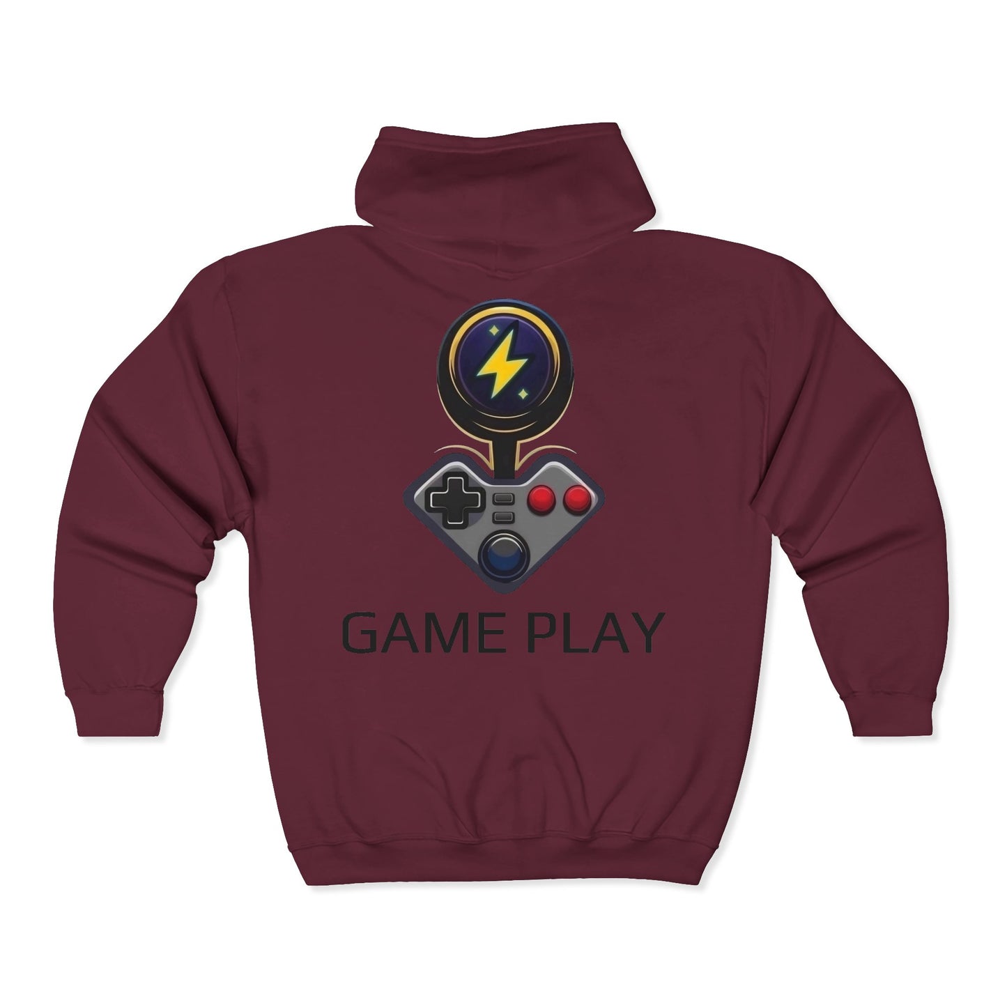 Game Play Full Zipper Hoodie