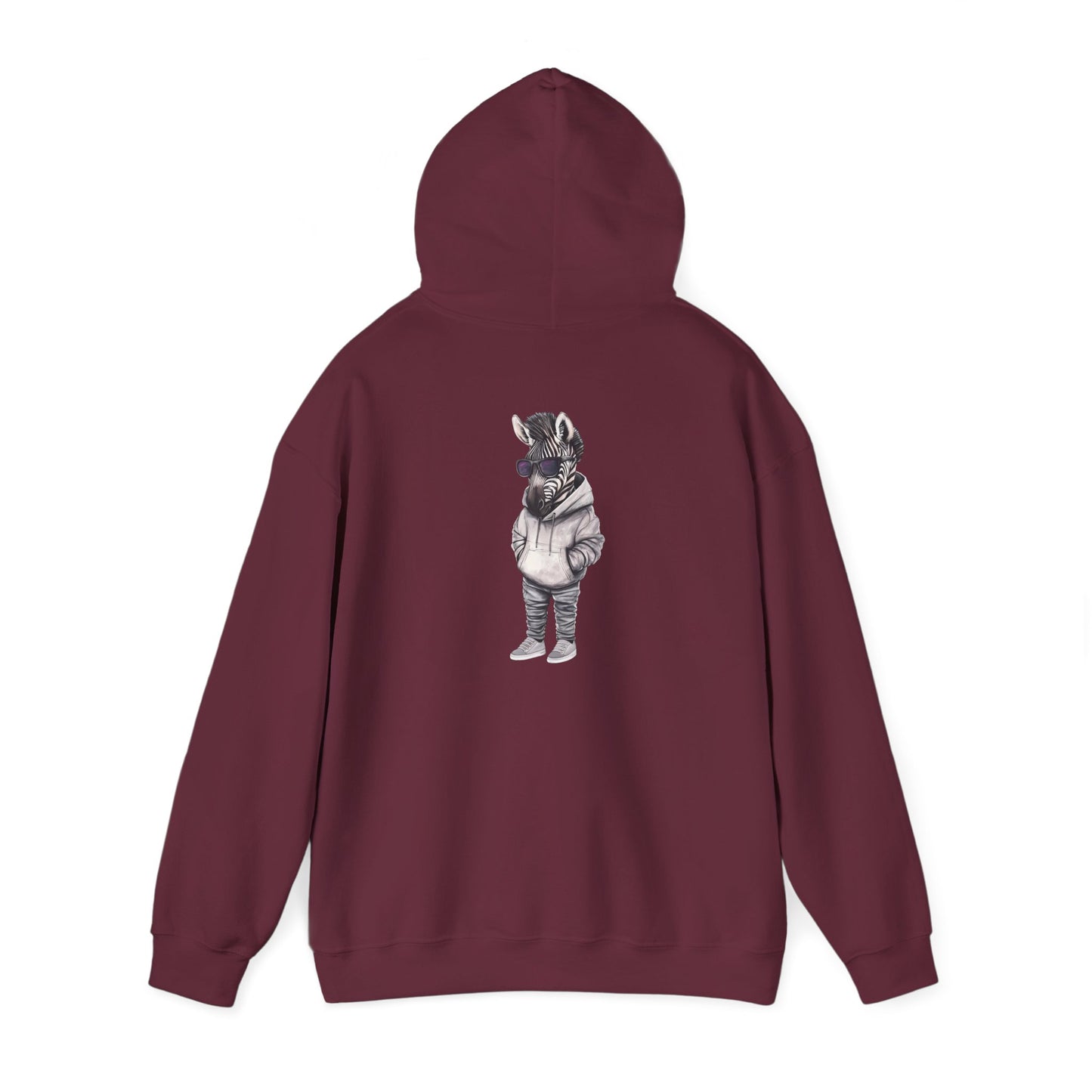 Chill Zebra Hooded Sweatshirt