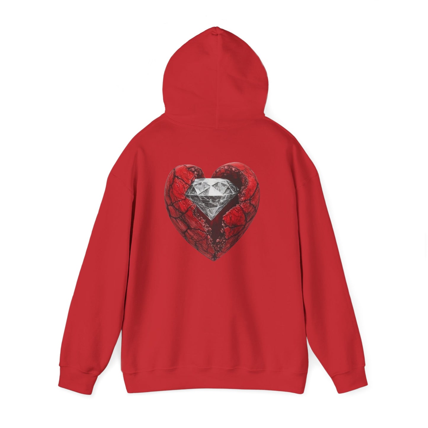 Diamond Heart Hooded Sweatshirt