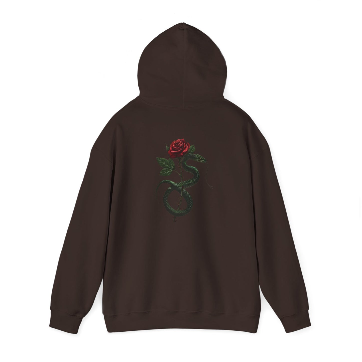Snake Rose Hooded Sweatshirt