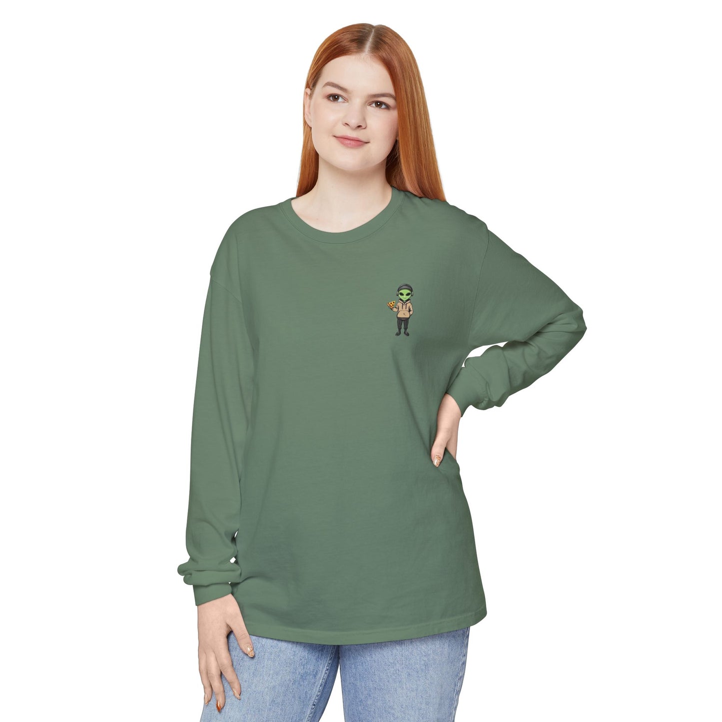 Chill Alien Long Sleeve T-Shirt