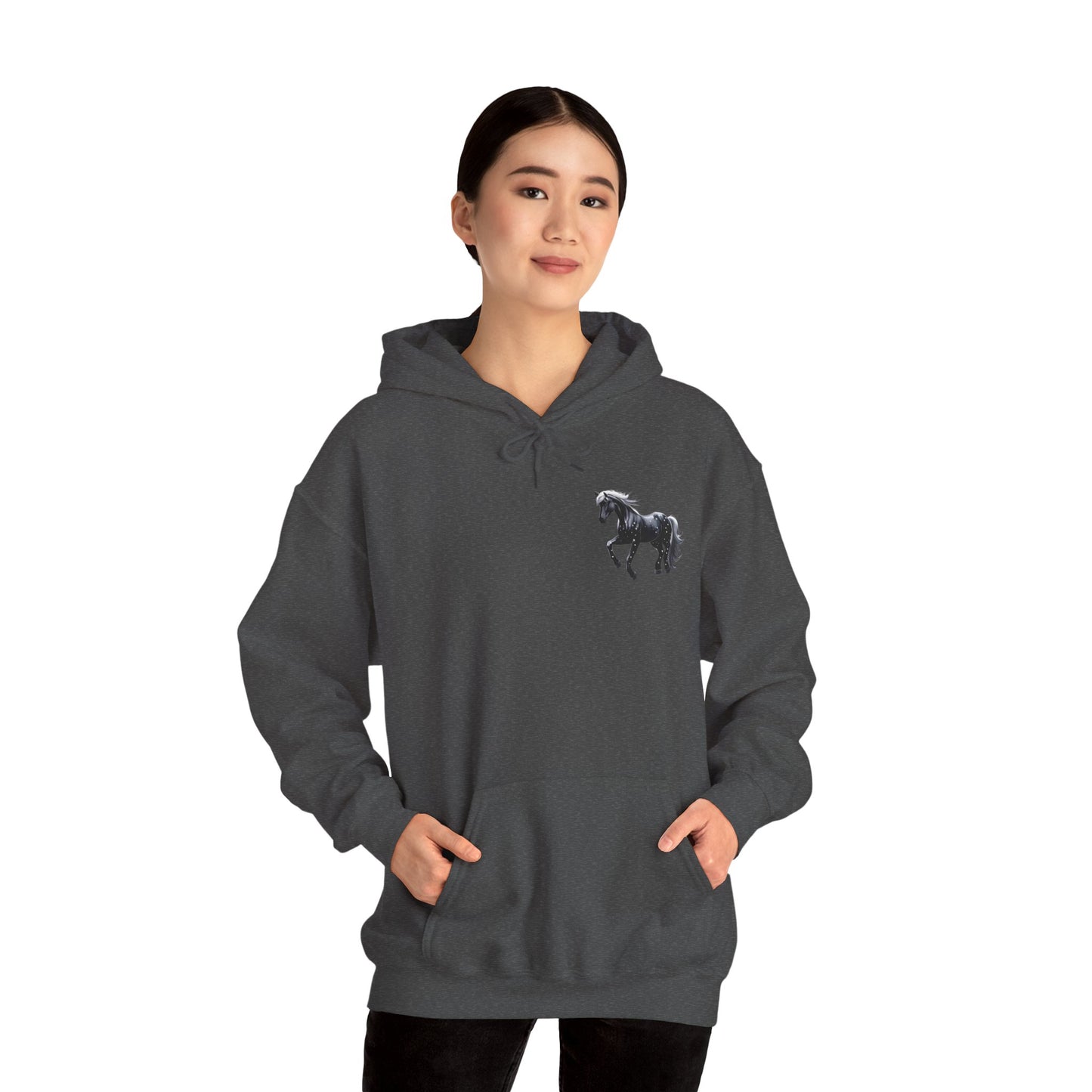 Stars Horse Hooded Sweatshirt