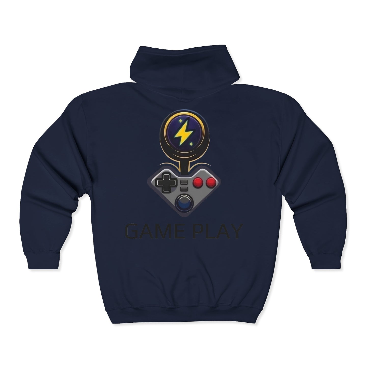 Game Play Full Zipper Hoodie