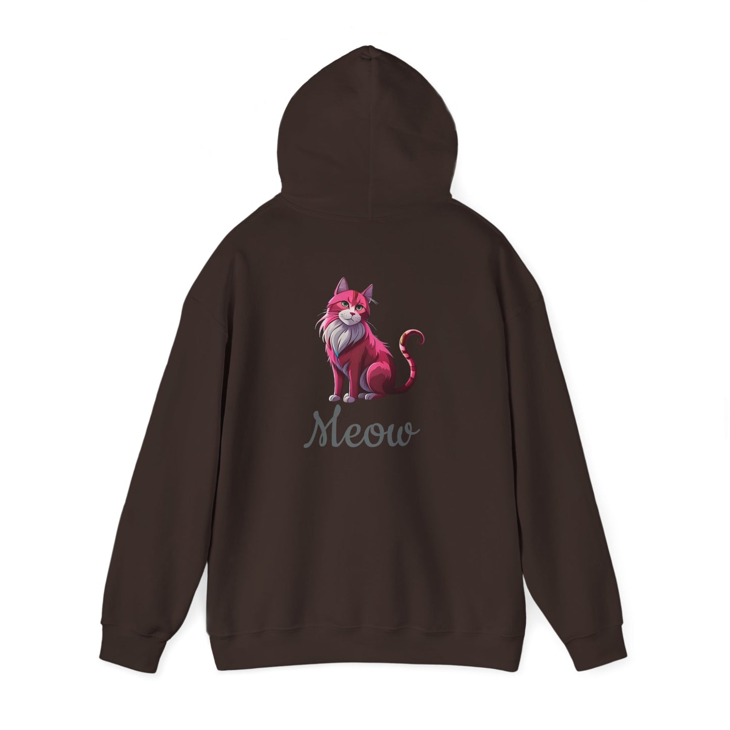 Pink Cat Hooded Sweatshirt
