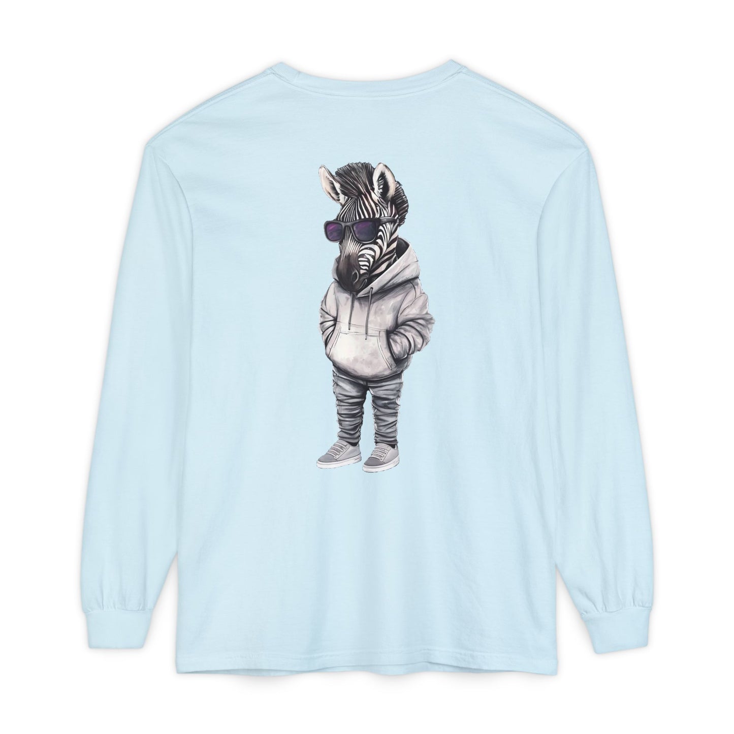 Chill Zebra Long Sleeve Tee