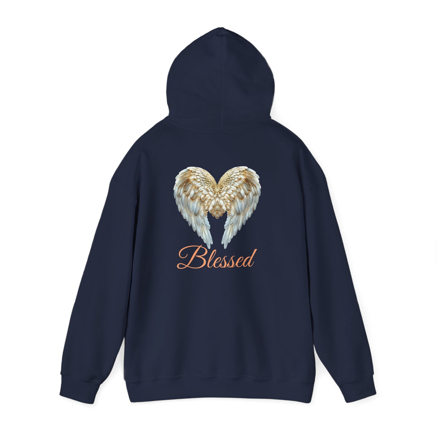 Blessed Angel Wing Hooded Sweatshirt