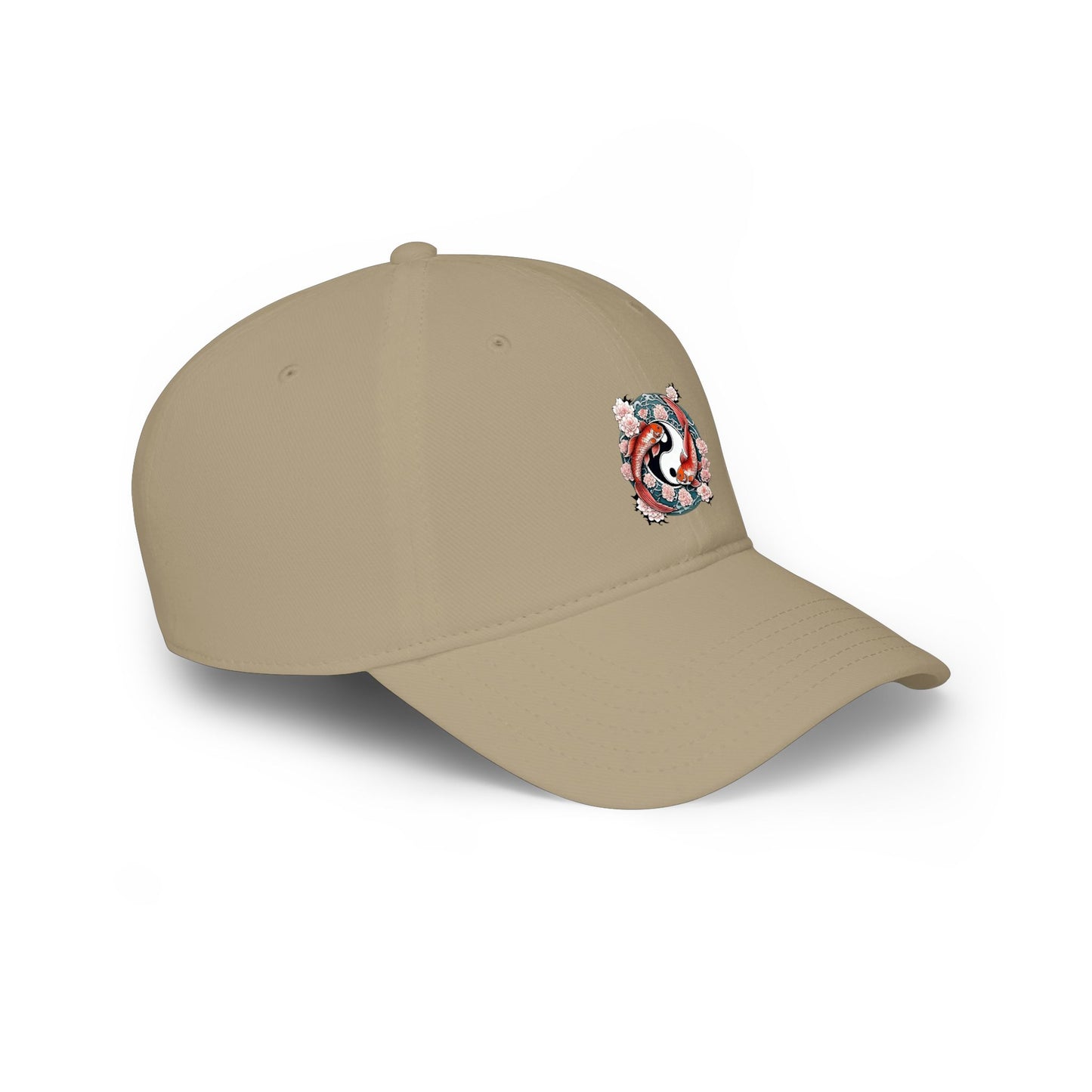 Koi Fish Yin Yang Baseball Cap