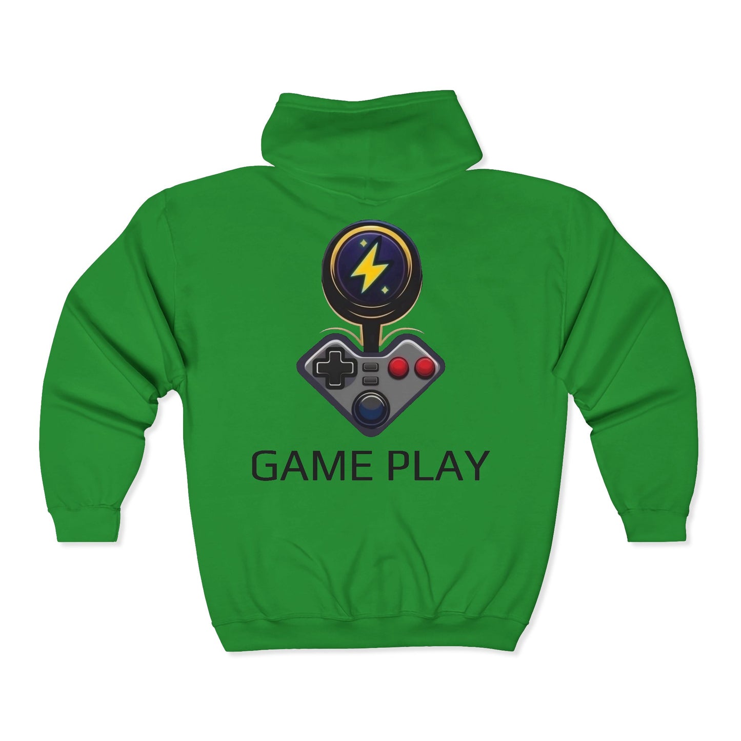 Game Play Full Zipper Hoodie